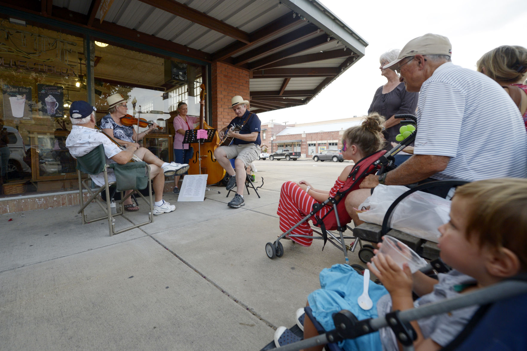 First Friday in downtown Bryan